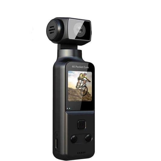 4K Pro Action Camera with Microphone & 128GB SD Card
