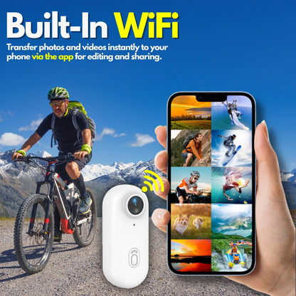 4K Waterproof Action Camera Adventure Kit – Includes 128GB SD Card